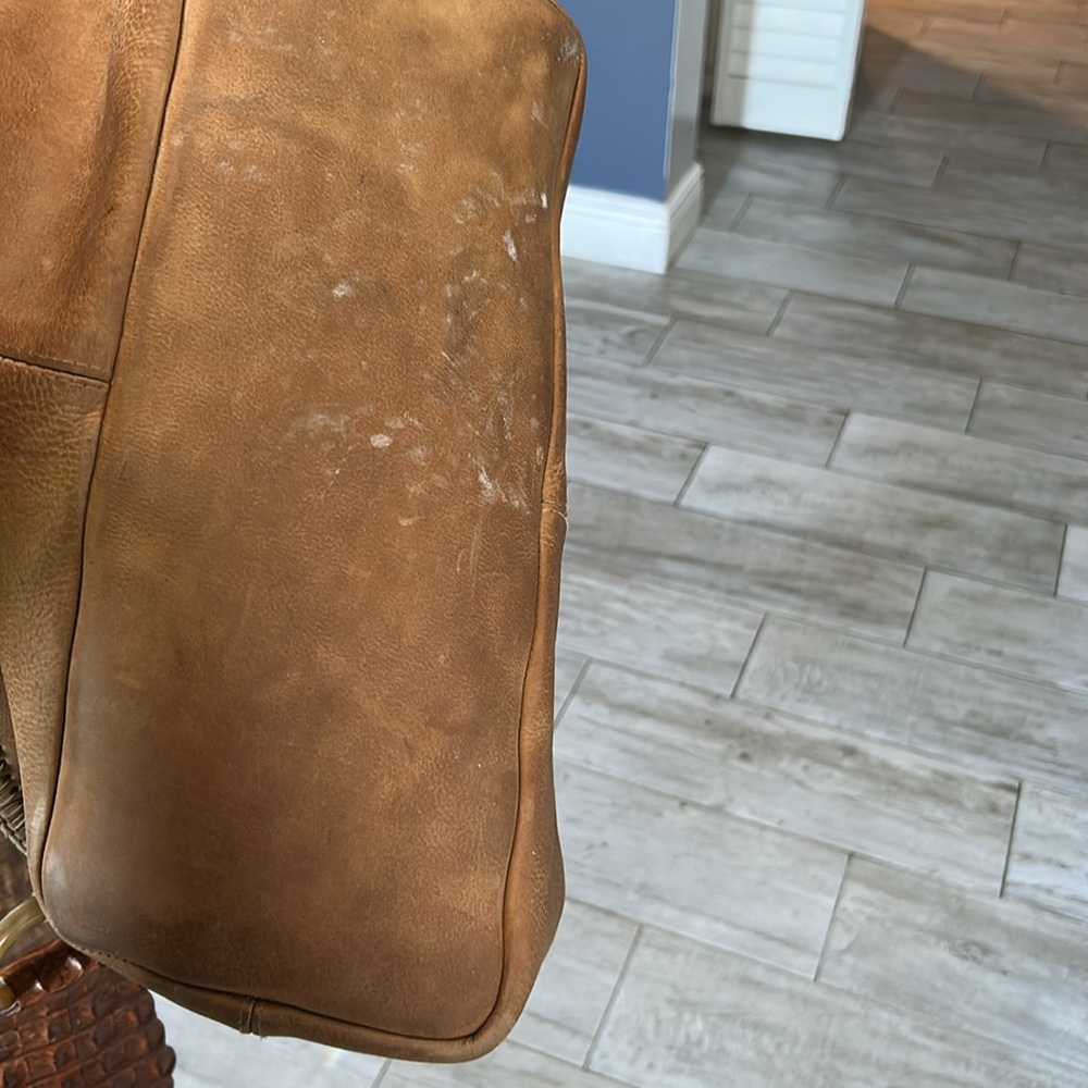 [Anna Trzebinski] Brown Crocodile Leather Handbag - Picture 9 of 9